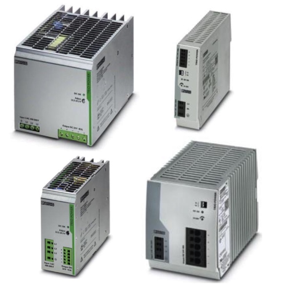 TRIO Phoenix Contact Power Supplies 24VDC, 12VDC Din Rail Mount